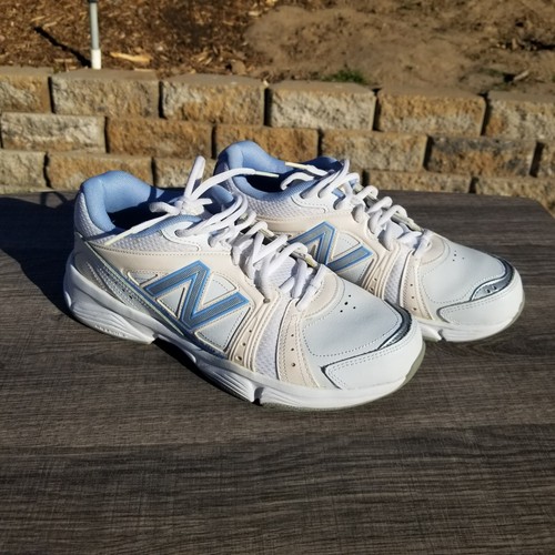 New Balance 519 Women’s Shoes - Size 9.5B White Blue Athletic Walking WX519WL - Picture 1 of 9
