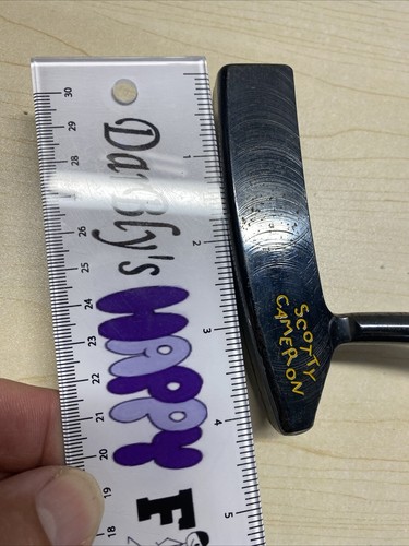 Scotty Cameron STUDIO DESIGN putter Titleist 35 pollici RH pistola pesata - finitura blu - Foto 6 di 17