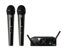 AKG WMS40 Mini Dual Vocal Set Wireless Handheld Mic System MINI2VOC-US25A/C