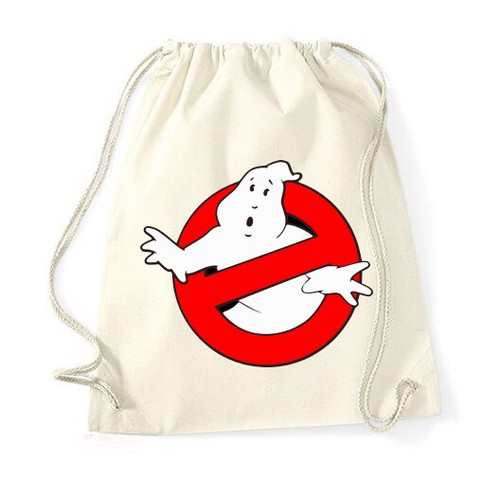 Blondie & Brownie Baumwoll Turnbeutel Beutel Ghostbusters Cartoon Slimer Ghost - Bild 6 von 11