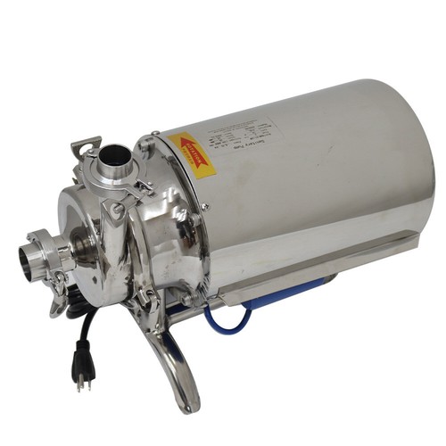 3T 316 Stainless steel Corrosion-resistant Sanitary Centrifugal Pump 110V 750W - Picture 3 of 22