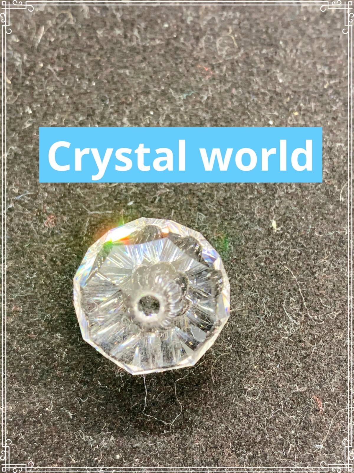 1936 - 8MM CLEAR Faceted Central Hole Round Beads Asfour Crystal 1502 - 1 Hole Verrassende unieke waarde, hoge kwaliteit