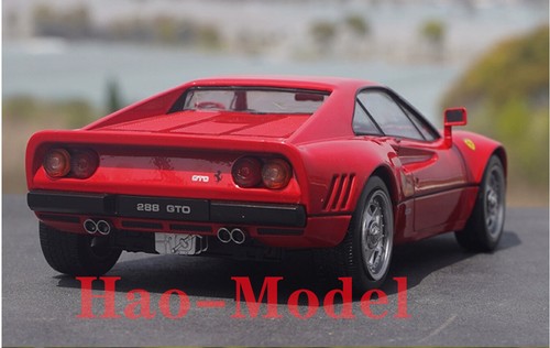 KK-Scale 1:18 For Ferrari 288GTO car model 1984 alloy Simulation Display Red - Picture 4 of 8