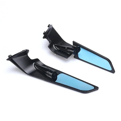 Tricolore Stealth Mirrors Sports Winglets Kits For Ducati Motorcycle Mirrors - Picture 2 of 5