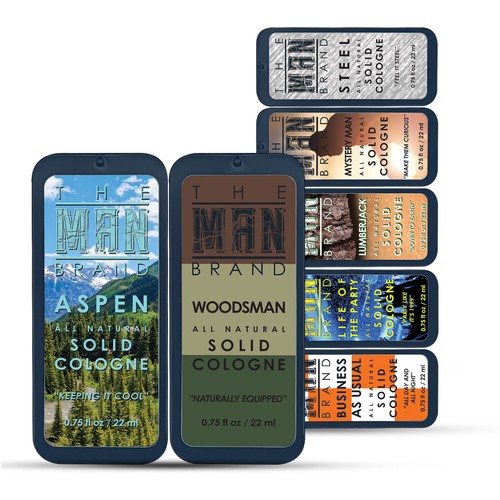 The Man Brand’s Solid Cologne Sample Pack for Men - Solid Cologne sample set - Bild 7 von 48