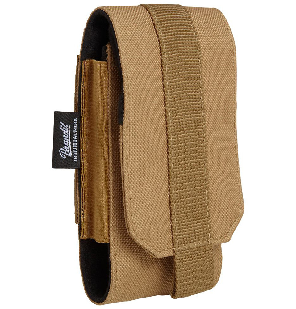 Сумка для телефона Brandit Tasche Molle, цвет верблюжий, среднего размера