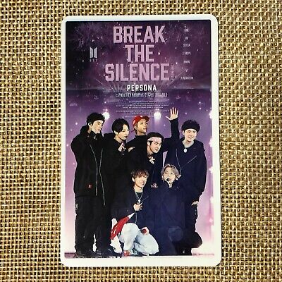 BTS GROUP #4 [ Break The Silence Movie Official Ticket