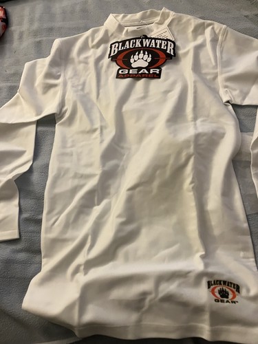 New Blackwater Black Water Gear Apparel New Size Medium White Long Sleeves - Picture 3 of 5