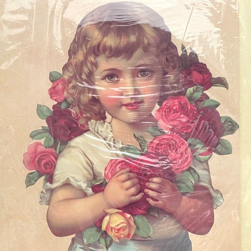 Gallery Graphics Victorian Gift Bag Young Roses Made in USA 1991 New Old Stock - Bild 3 von 5