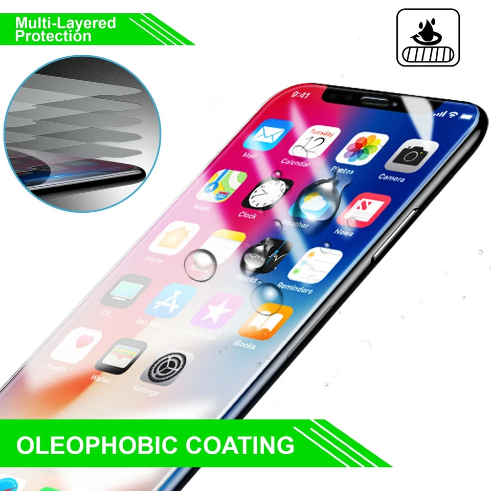 Protector de Pantalla Apple iPhone XR - Premium HD Claridad 0.3mm 9H Dureza Templada Foto 3 de 4