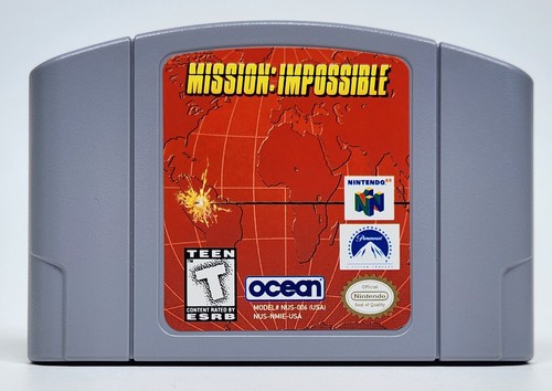 Mission Impossible Nintendo 64 Game 1998 Complete In Box CIB N64 Clean Guide - Picture 6 of 14
