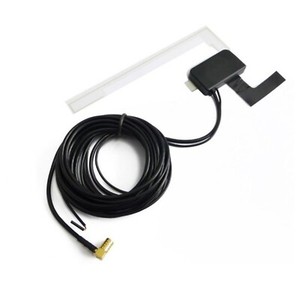 Dab/dab aktiv Antenne Smb-f - Digitalradio Glasklebeantenne transparent