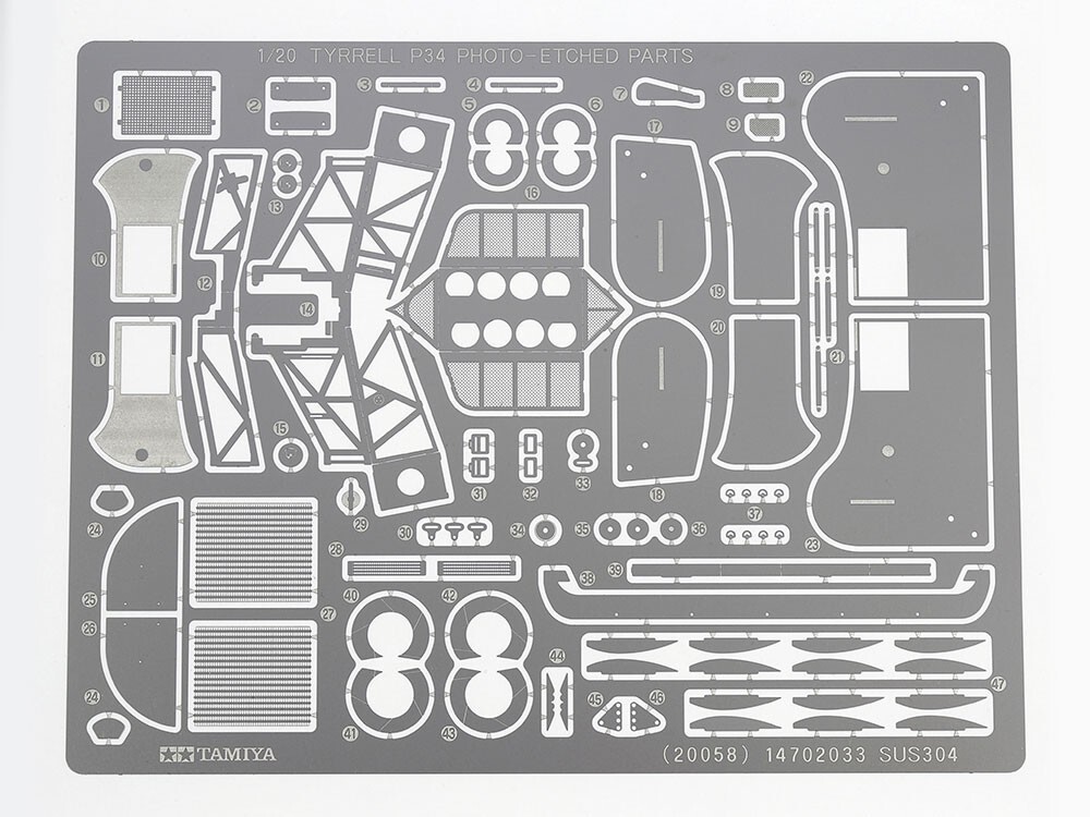 ラジコン・Ｐ34Tyrell ・スペアボディーセットジャンク品 タミヤ SP.1428 1/10RC ENDLESS Z34 フェアレディZ スペアボディ