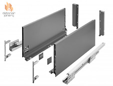Metal Drawer Set Very High AXIS PRO Kitchen Slim Box System D200mm Height