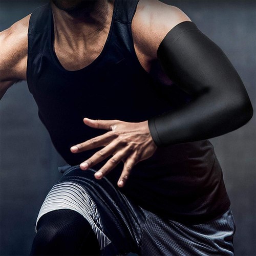 Mangas de protección solar para correr calentadores de brazos protectores mangas de brazo de baloncesto - Imagen 11 de 19