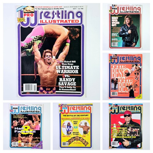 Lot of 18 1990s Pro Wrestling Illustrated Magazines Vintage PWI WWF WWE NWA - Picture 2 of 7