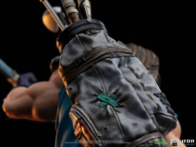 TMNT Iron Casey Jones 1/10 スタチュー フィギュア Casey Jones 1:10 Scale Statue by Iron Studios | Sideshow