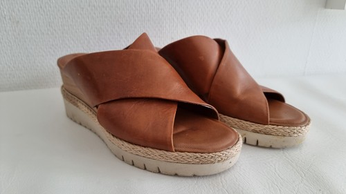 Tamaris Gr. 38 Sandalen & Sandaletten Damen 38 Gebraucht Leder braun