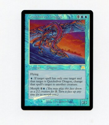 MTG 水銀のドラゴン/Quicksilver Dragon FOIL ONS 水銀のドラゴン/Quicksilver Dragon》[JvC] 青R | 日本最大級