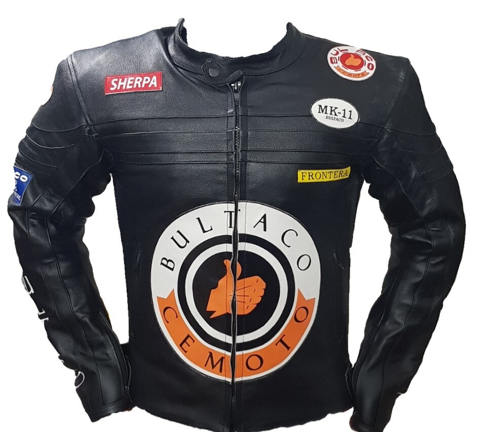 Bultaco leather jacket sales