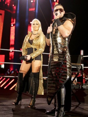 Select Size Maryse /& The Miz WWE Studio Photo 4x6 8x10 #0112