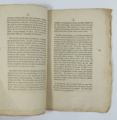 Früher amerikanischer Aufdruck Harvard Dudleian Vorlesungen Rev Puffer Cambridge MA 1808 - Bild 5 von 8