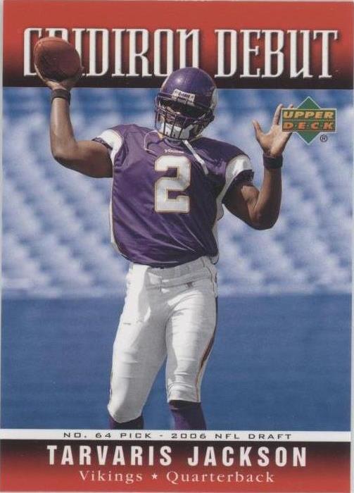 2006 Upper Deck Tarvaris Jackson #1GD-TJ - 1 of 2