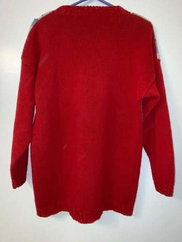 Red Camel Christmas Dimensional Sweater M Women’s Ugly Sweater Tree Toys Cotton+ - Picture 6 of 12