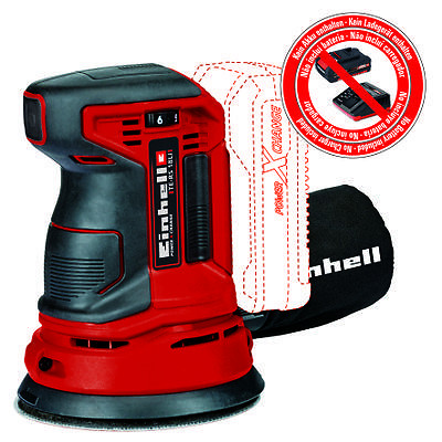 Levigatrice roto orbitale a batteria TE-RS 18 Li -Solo - Disco 125mm Einhell PXC