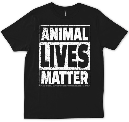 Maglietta Animal Lives Matter, Vegan, Vegetarian, Animal Rights - Foto 1 di 9