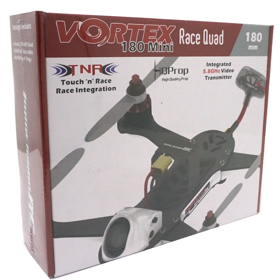 Immersion RC V18MSTDIN Vortex 180 Mini ARTF Quadcopter Racing Drone White 180mm - Image 2 of 4