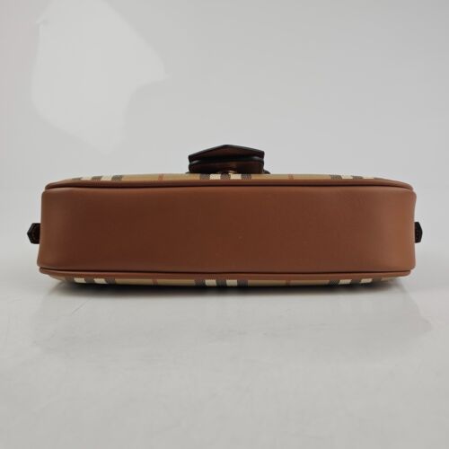Bolso de hombro Burberry Sling vintage marrón a cuadros nuevo - Imagen 7 de 9
