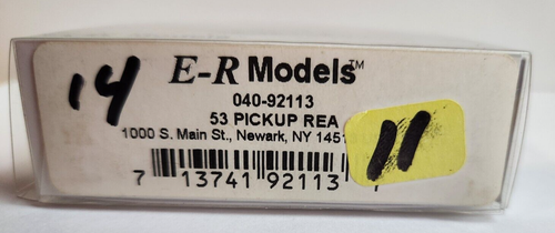E-R Models Busch HO 1953 Chevrolet Pick-up, verde, REA #040-92113 - Foto 2 di 2