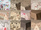 ALL OCCASIONS PARTY PLAIN FLORAL TRADITIONAL PVC OIL VINYL TABLECLOTHS WIPECLEAN
