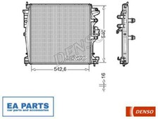 Radiator, engine cooling for ALFA ROMEO DENSO DRM01004
