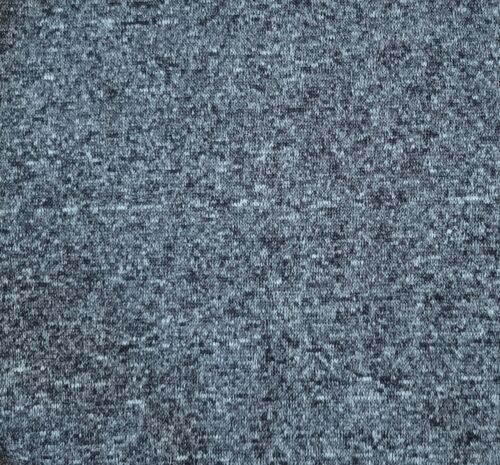 Heather Denim Fleece Knit Fabric by the Yard Heavy Weight 310GSM 7/24 - Picture 3 of 5