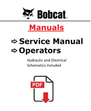 Bobcat S250 Turbo Skid Steer Loader Shop Manual Service Repair 6901752 6987039