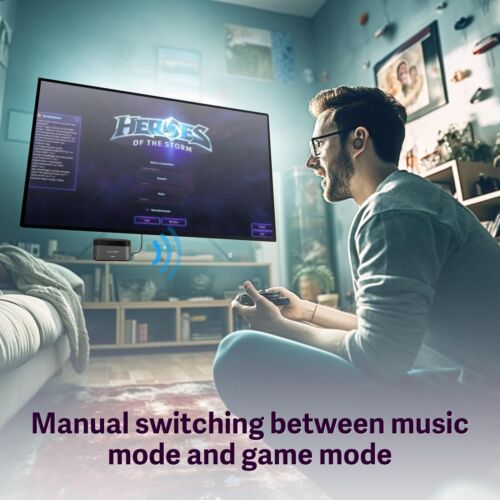 Wireless Earbuds for Tv Listening Watching with Transmitter Charging Dock,202... - Picture 9 of 9