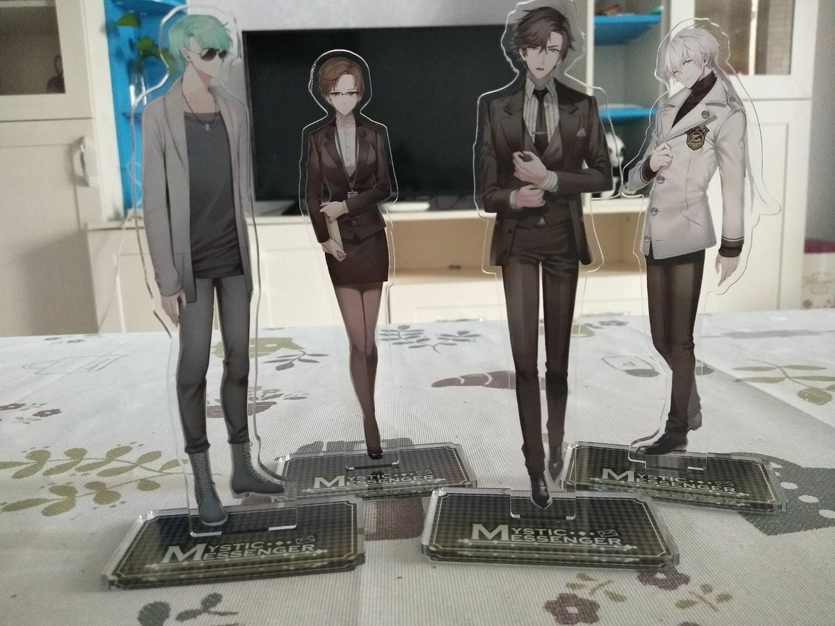 Mystic Messenger Zen Jumin 707 Yoosung Jaehee V Rika Acrylic Stand