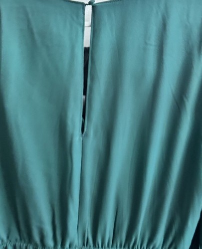 NWT RSVP Sugarlips- PLEATED MAXI DRESS IN DARK EMERALD- Size Medium- Gorgeous- - Picture 9 of 11