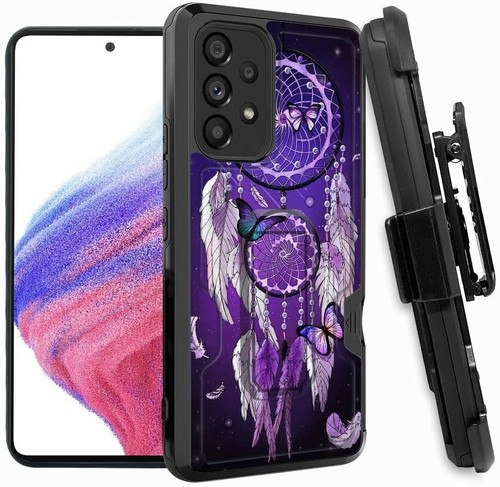Custodia fondina resistente antiurto per Samsung Galaxy A33 5G + cover vetro temperato s1 - Foto 9 di 28