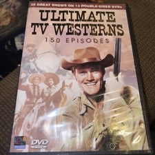 Ultimate TV Westerns: 150 Episodes (DVD) Case Has A Hole