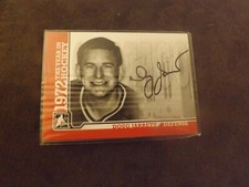 2009 In The Game Doug Jarrett 1972 The Year In Hockey Autographed Card
