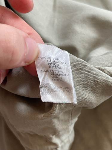 Veste marcheuse en tissu Grenfell vintage années 50 made in England taille 42 - Photo 13/15