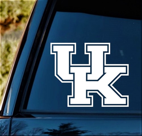 UK Kentucky Wildcats Basketball Logo Vinyl Decal Sticker Car Window Size & Color - Picture 10 of 17