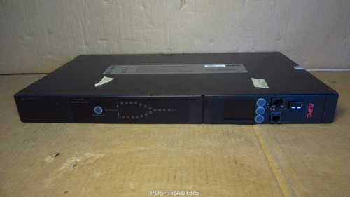 APC AP4421 Automatic Transfer Switch ATS 12xC13 sockets 1x LAN - NO ears -defect