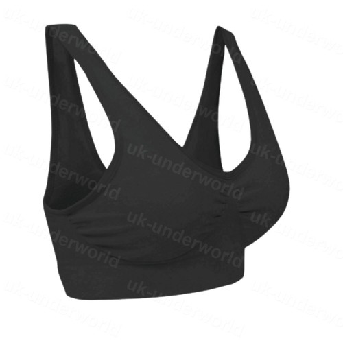 Ladies Seamless Padded Sports Bra Shape Wear Leisure Yoga Womens Underwear - Picture 2 of 9