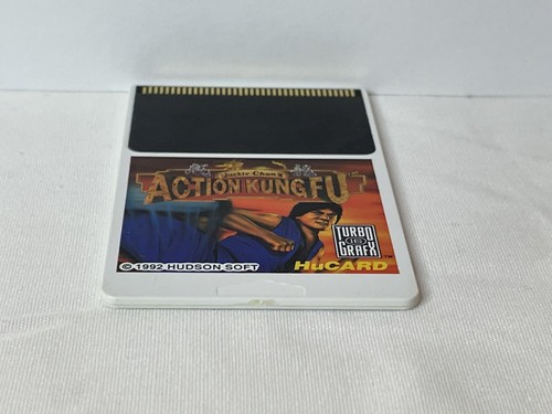Jackie Chan's Action Kung Fu (TurboGrafx-16, 1992) US HuCARD Only Cleaned Tested - Picture 7 of 9