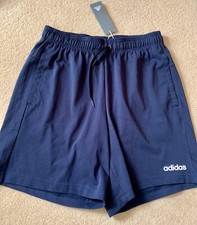 ADIDAS MEN’S NAVY BLUE SHORTS BNWT SIZE MEDIUM