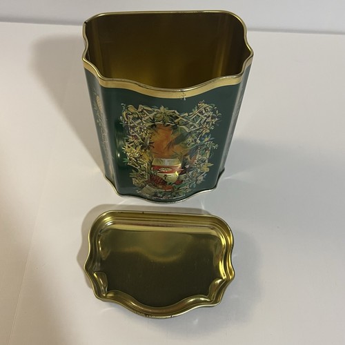 Coperchio Cerniera in Latta Natalizia Verde Vacanze 3 L x 4,75 T in Ananas - Foto 7 di 12